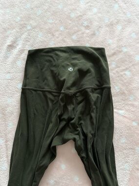 lululemon athletica Olive Green High-Rise Leggings